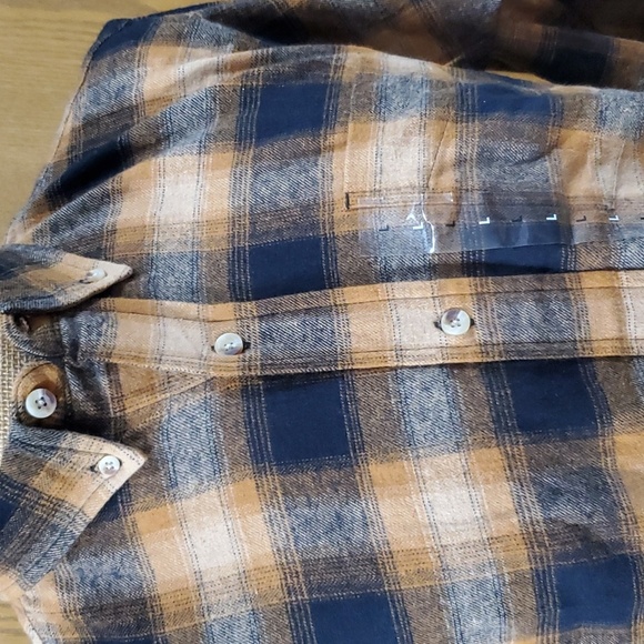 2 pack NWOT Red head scotch plaid soft flannel long sleeve shorts - Picture 9 of 12